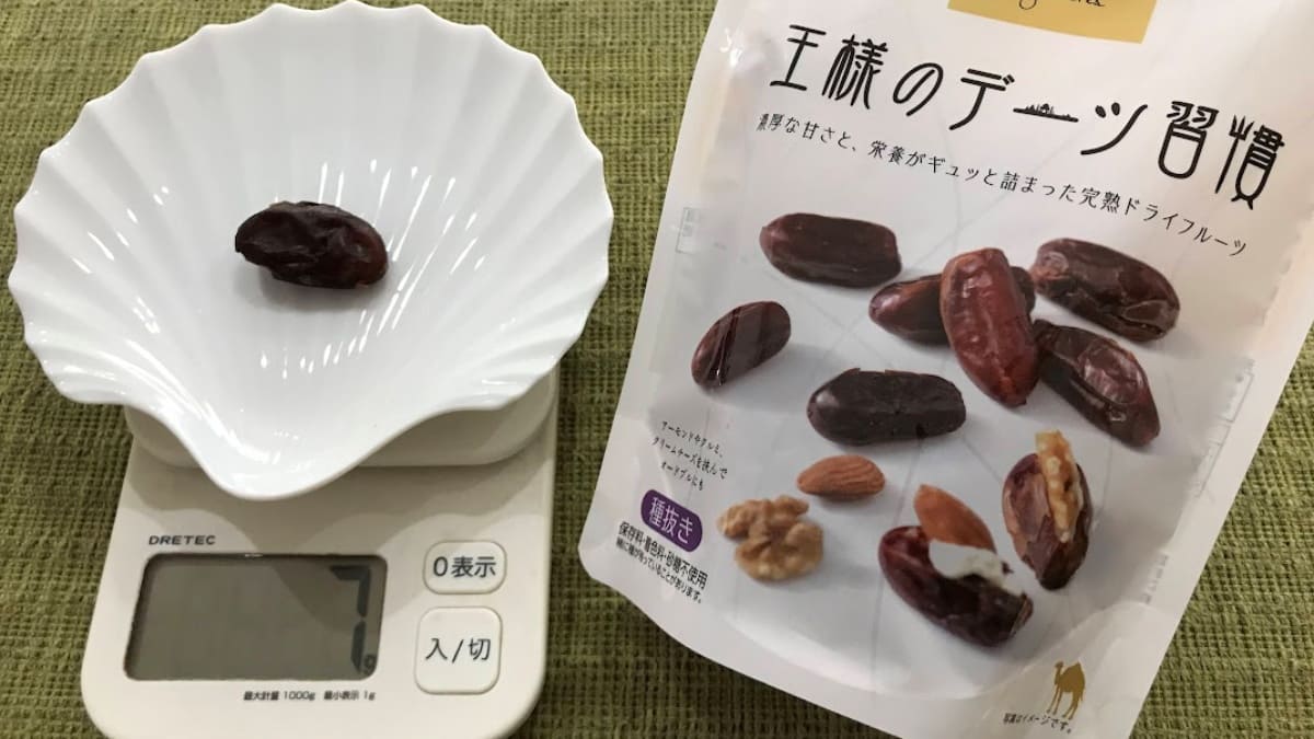 デーツ 適量